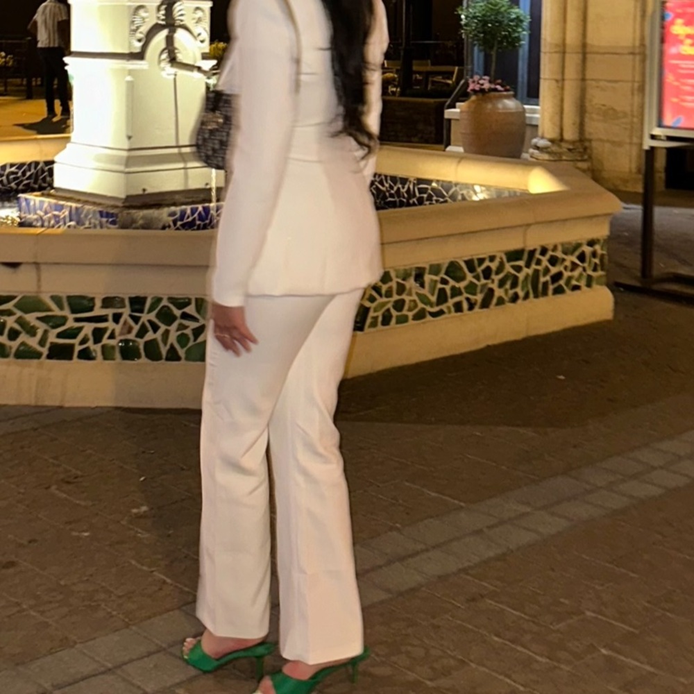 PrettyLittleThing White Women's Pantsuit